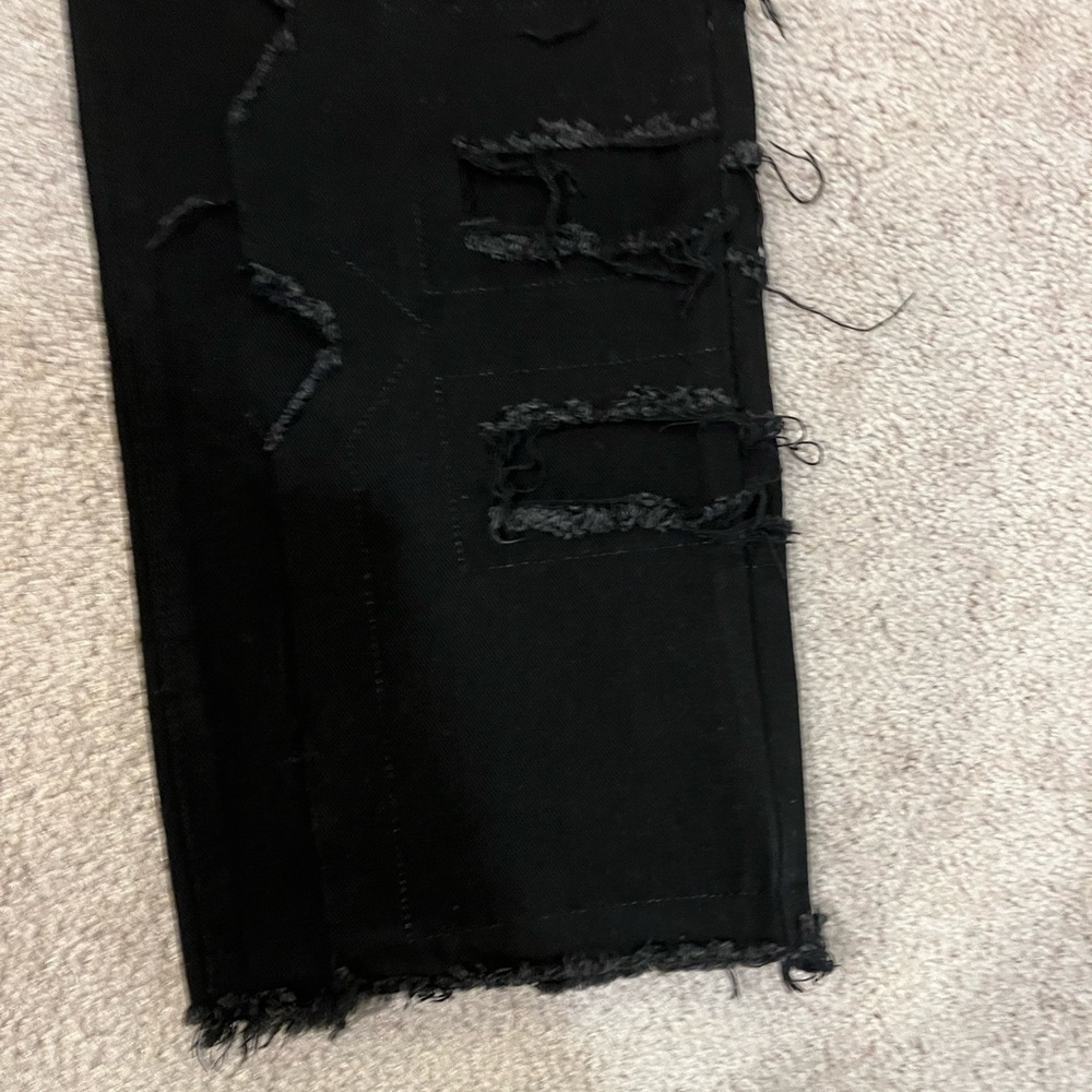 Classic B Men’s Distressed Y2K Jeans - Picture 3 of 10